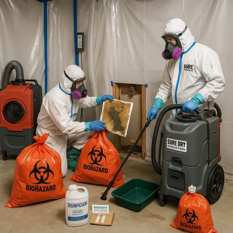 Contaminated Water Handling Protocols process in Waverly, IA