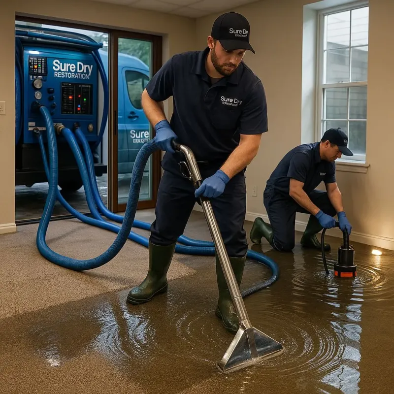 Water Extraction and Removal process in Waverly, IA